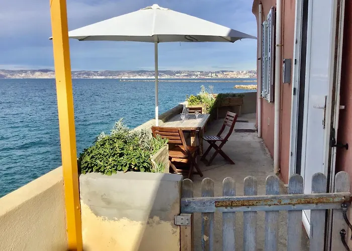 Marseille Malmousque Cabanon 45 M2 Sur L\'Eau